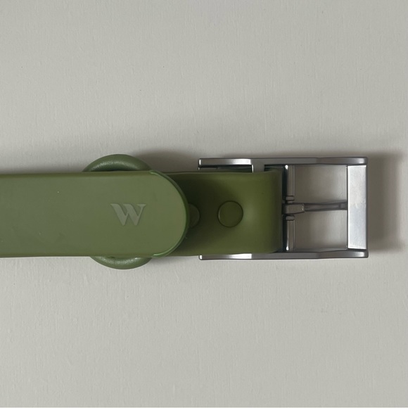 Wild One Dog Collar - XL (18-23") - Moss Green - Picture 7 of 16